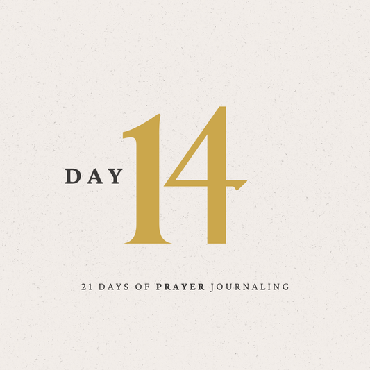Day 14 of 21 Days of Prayer Journaling